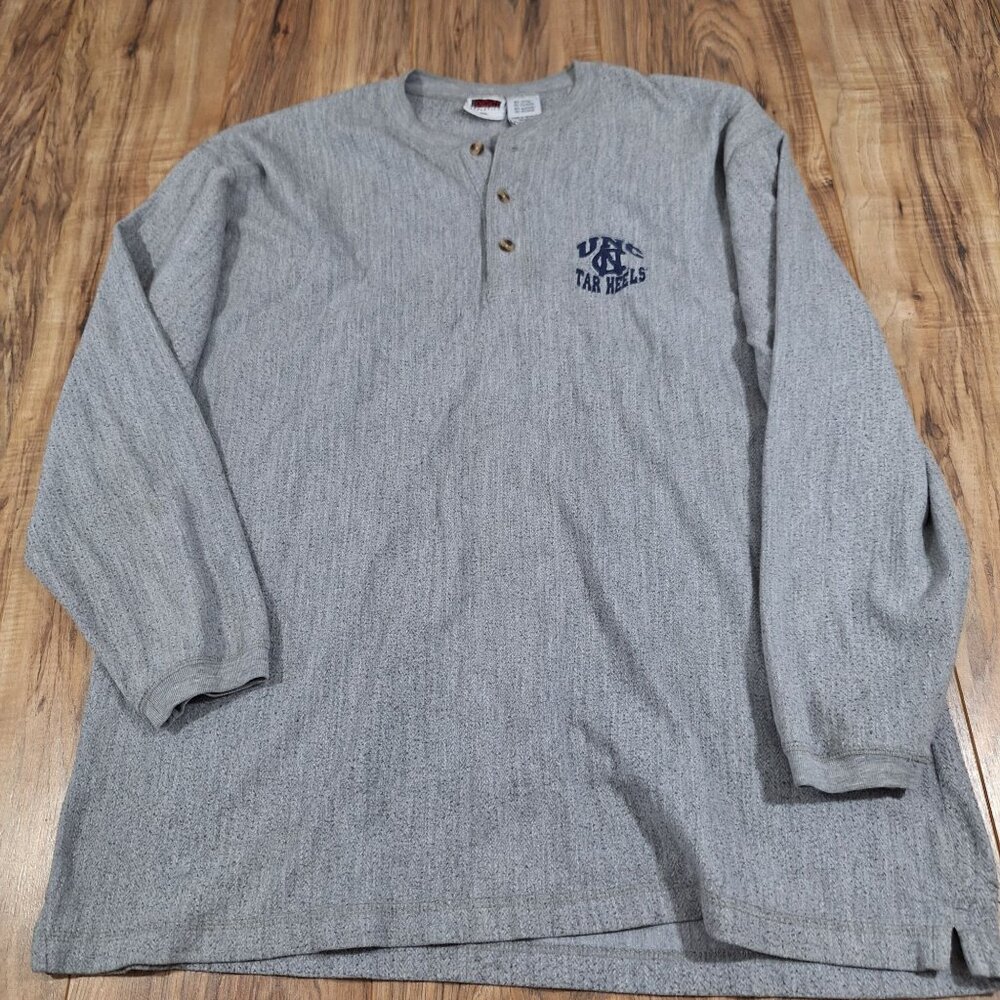 UNC Tarheel long sleeve gray mens shirt size XL